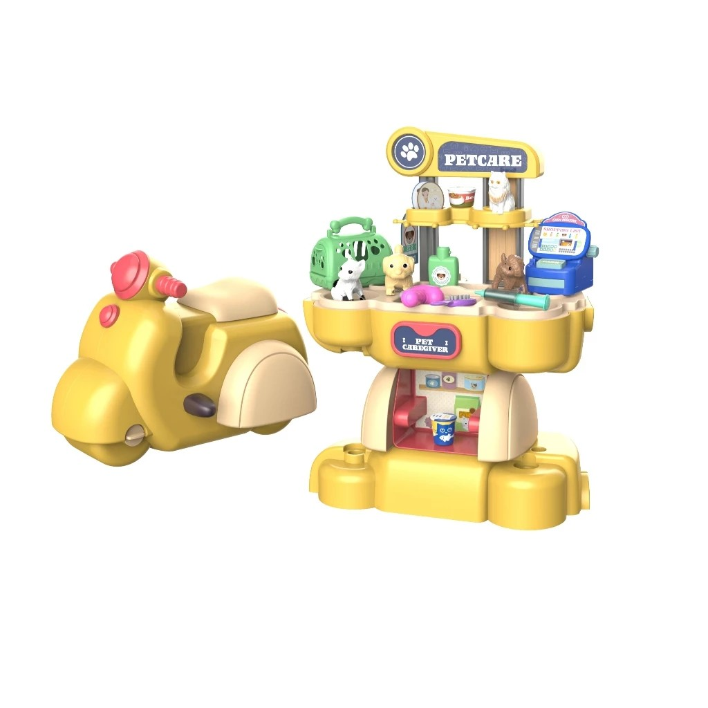 Okiedog Magical Motorbike - Mainan Playhouse Vespa Anak