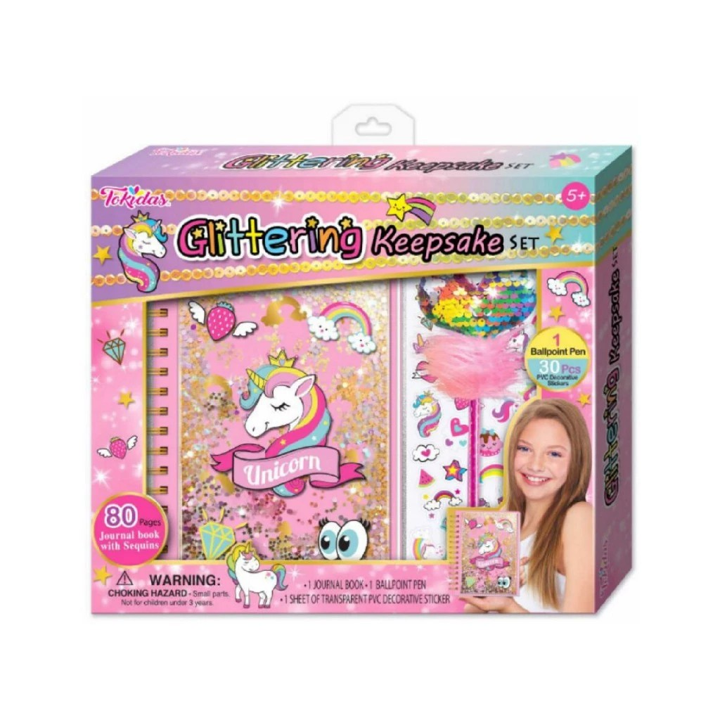 Tokidas Cute Notebook Journal Set (Big Size) - Buku Catatan Aesthetic Diary/Buku Tulis Sekolah Anak