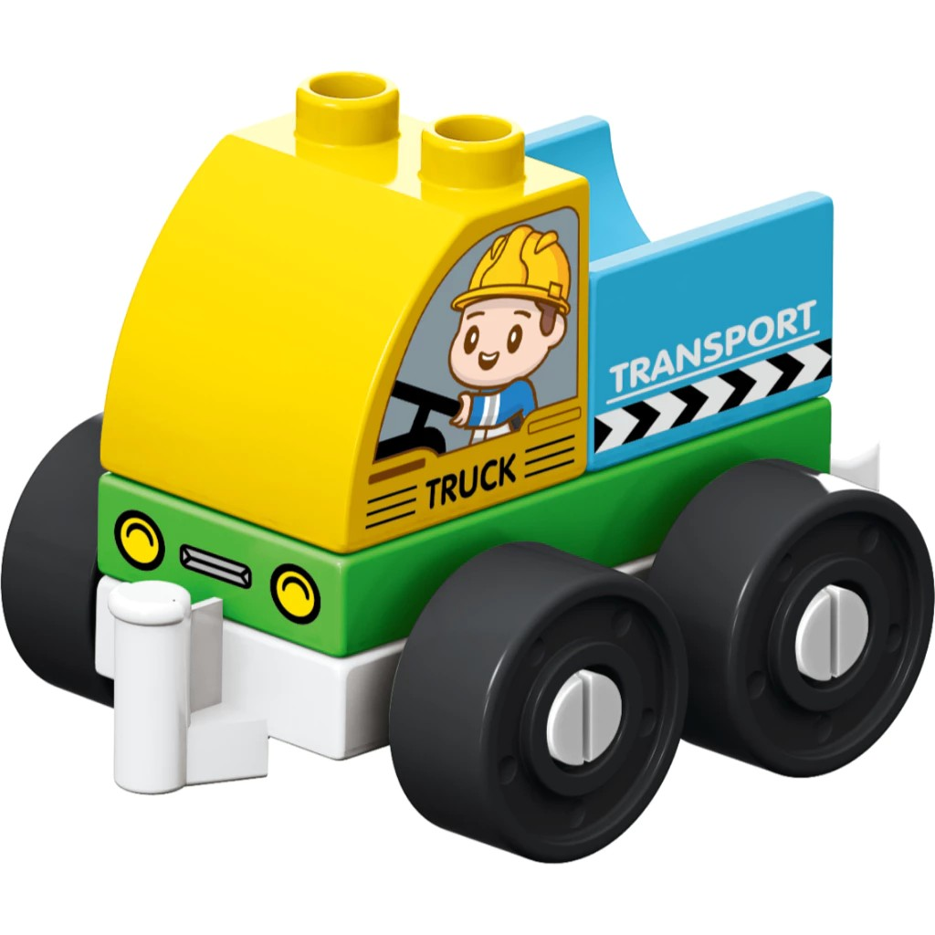 Okiedog Brix Road Rescue Truck Car 11pcs - Mainan DIY Balok Susun Puzzle