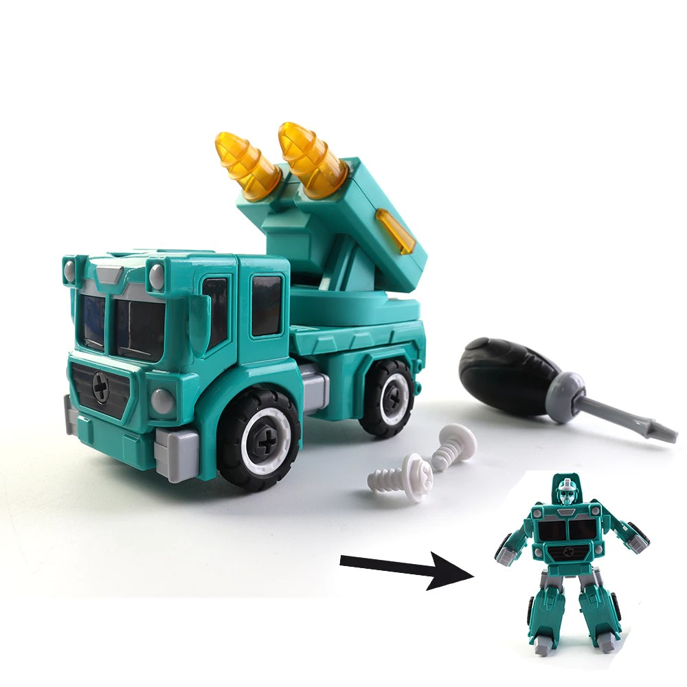 Okiedog Diy Robo Truck 3in1 - Mainan Robot Truk Anak