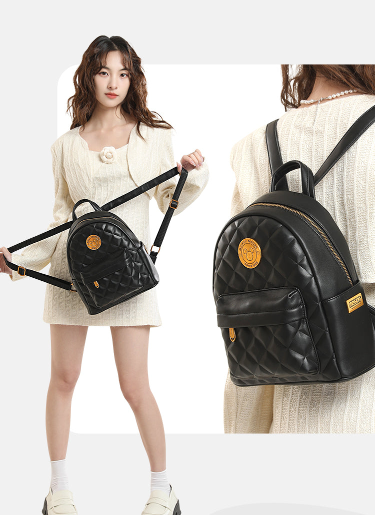 Mesuca Mickey Stud Backpack - Tas Ransel Disney Anak Premium