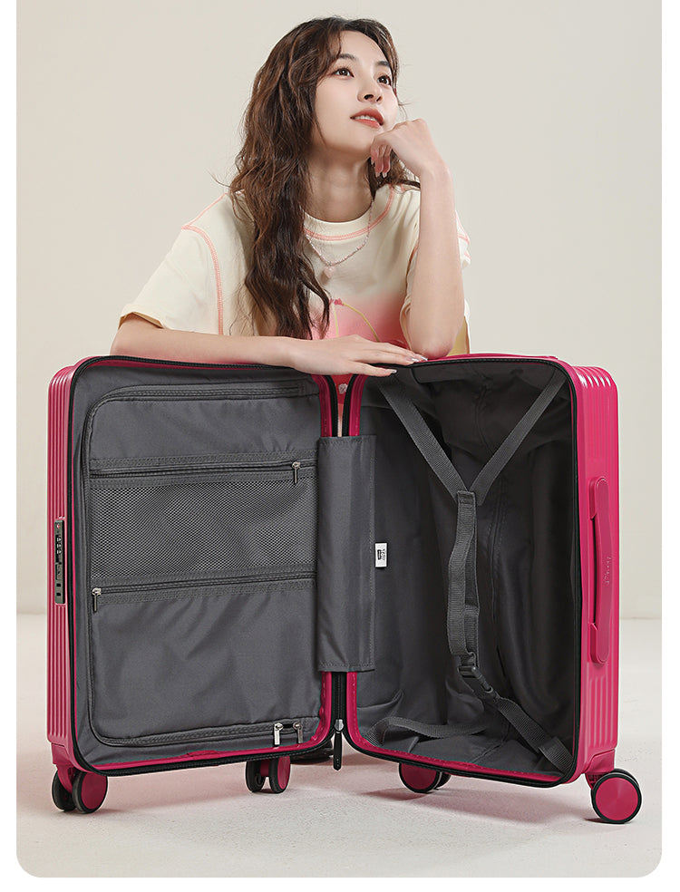 Mesuca Lotso Traveling Suitcase 20" - Koper Travel Disney Premium Tahan Banting