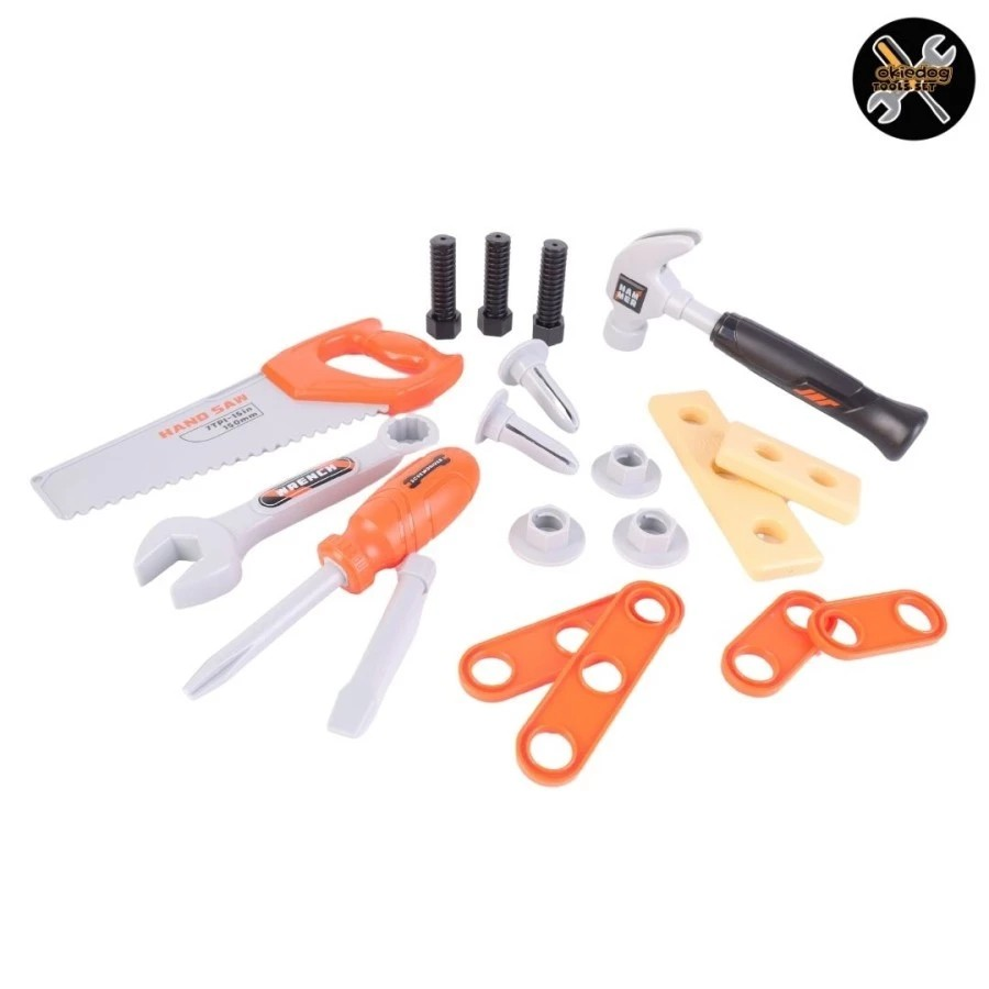 Okiedog Tool Set - Mainan Perkakas Anak Aman Plastik ABS