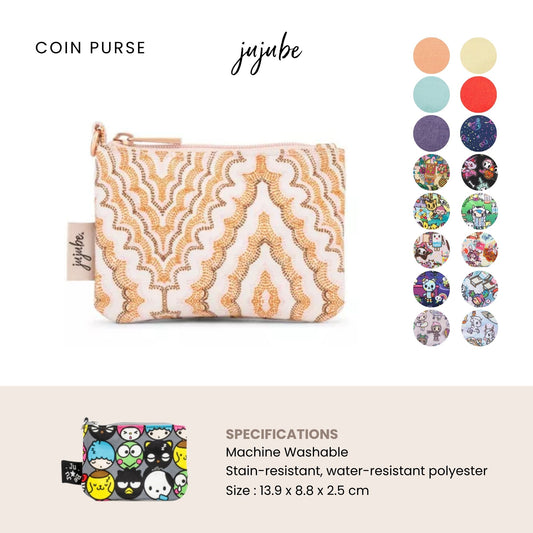 Jujube Coin Purse - Mini Pouch - Dompet Kartu - Dompet Koin