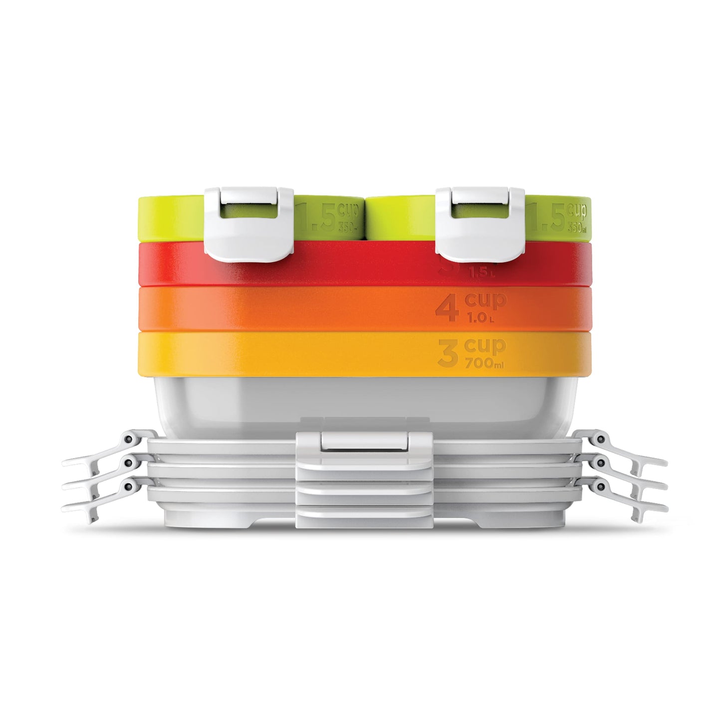 Zoku Neat Stack - Tempat Bekal, Tempat Makanan Sisa, Tempat Makanan Instant