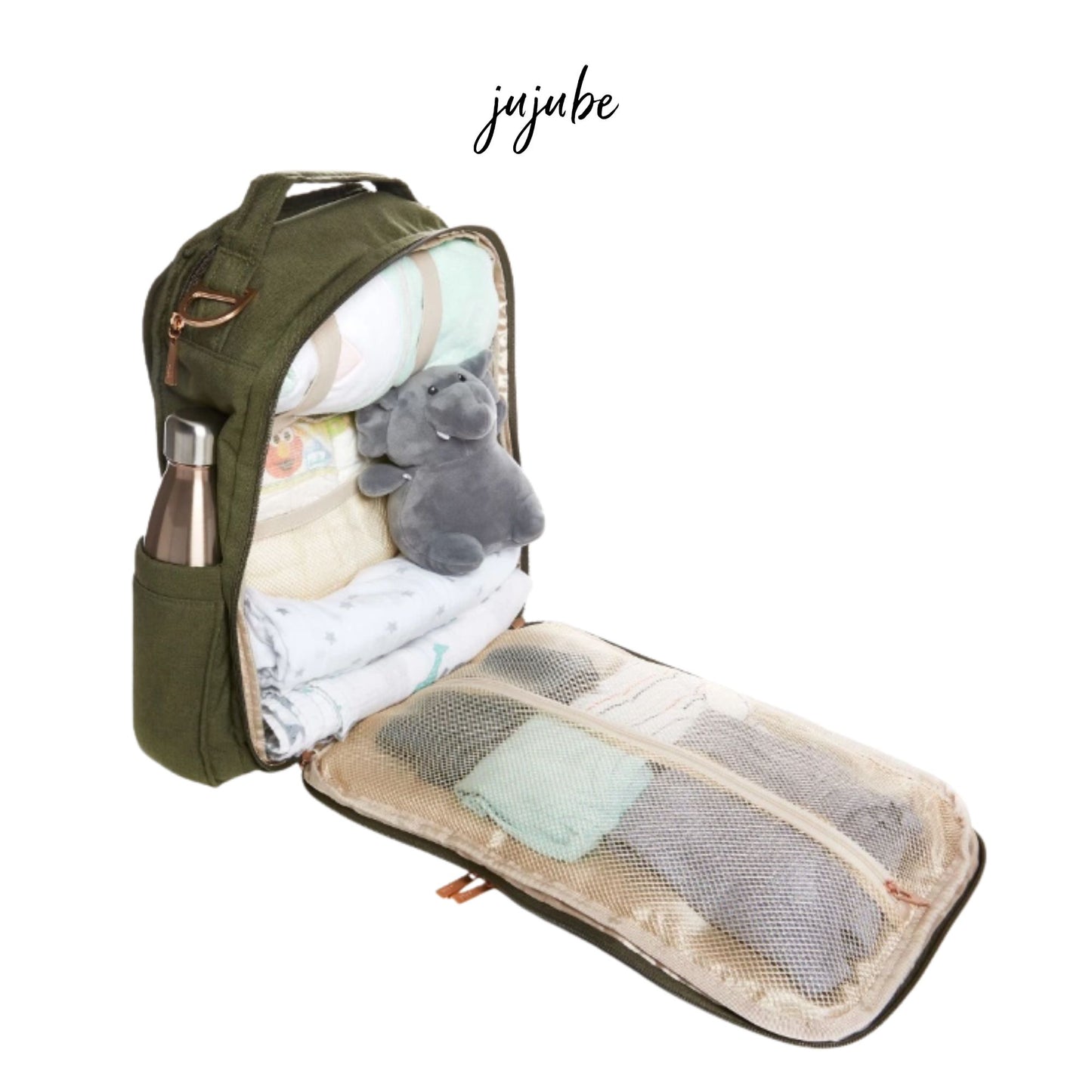 Jujube Be Right Back Diaper Bag - Tas Popok Perlengkapan Bayi Multifungsi