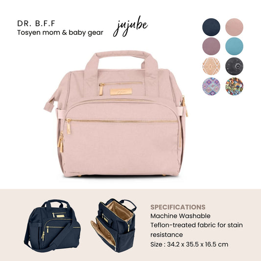 Jujube Dr. BFF Diaper Bag - Tas Popok Perlengkapan Bayi Multifungsi