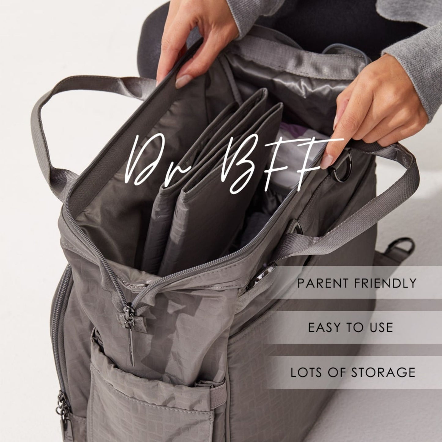 Jujube Dr. BFF Diaper Bag - Tas Popok Perlengkapan Bayi Multifungsi