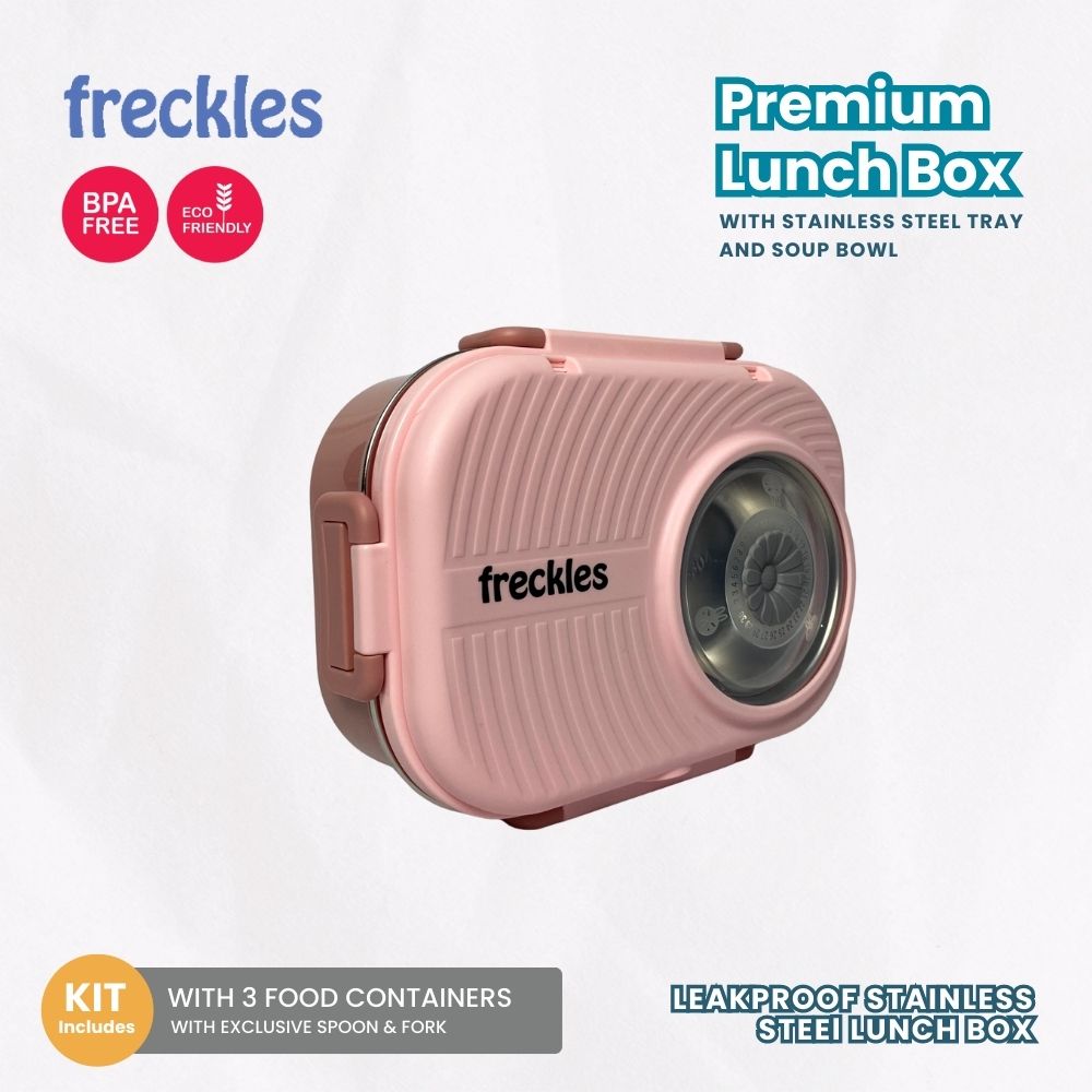 Freckles Stainless Steel Lunch Box