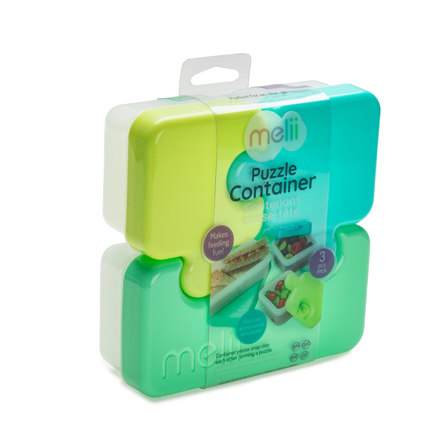 Melii Baby Puzzle Container tempat makan anak