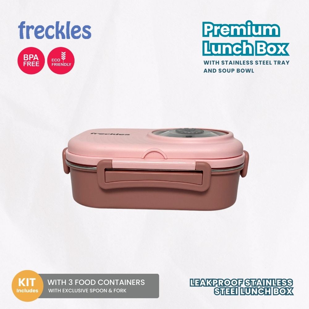 Freckles Stainless Steel Lunch Box