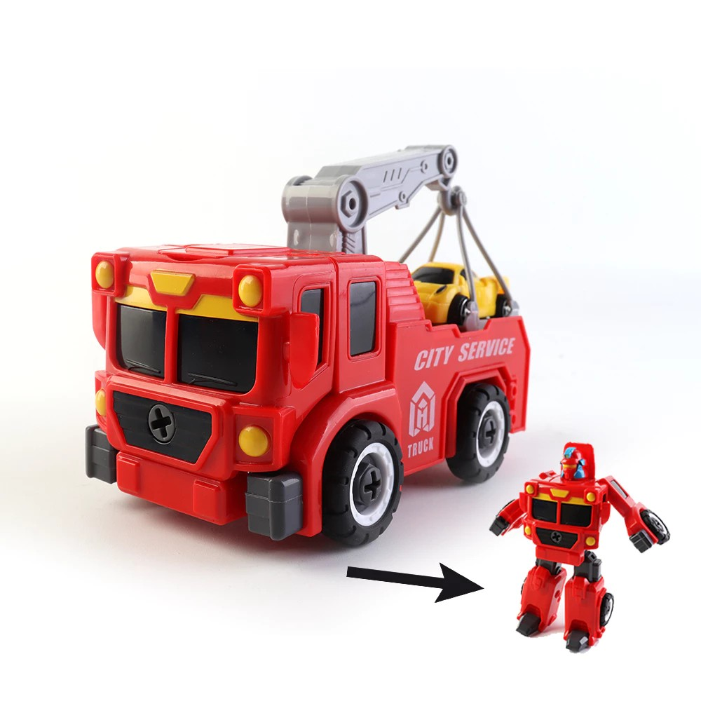 Okiedog Diy Robo Truck 3in1 - Mainan Robot Truk Anak