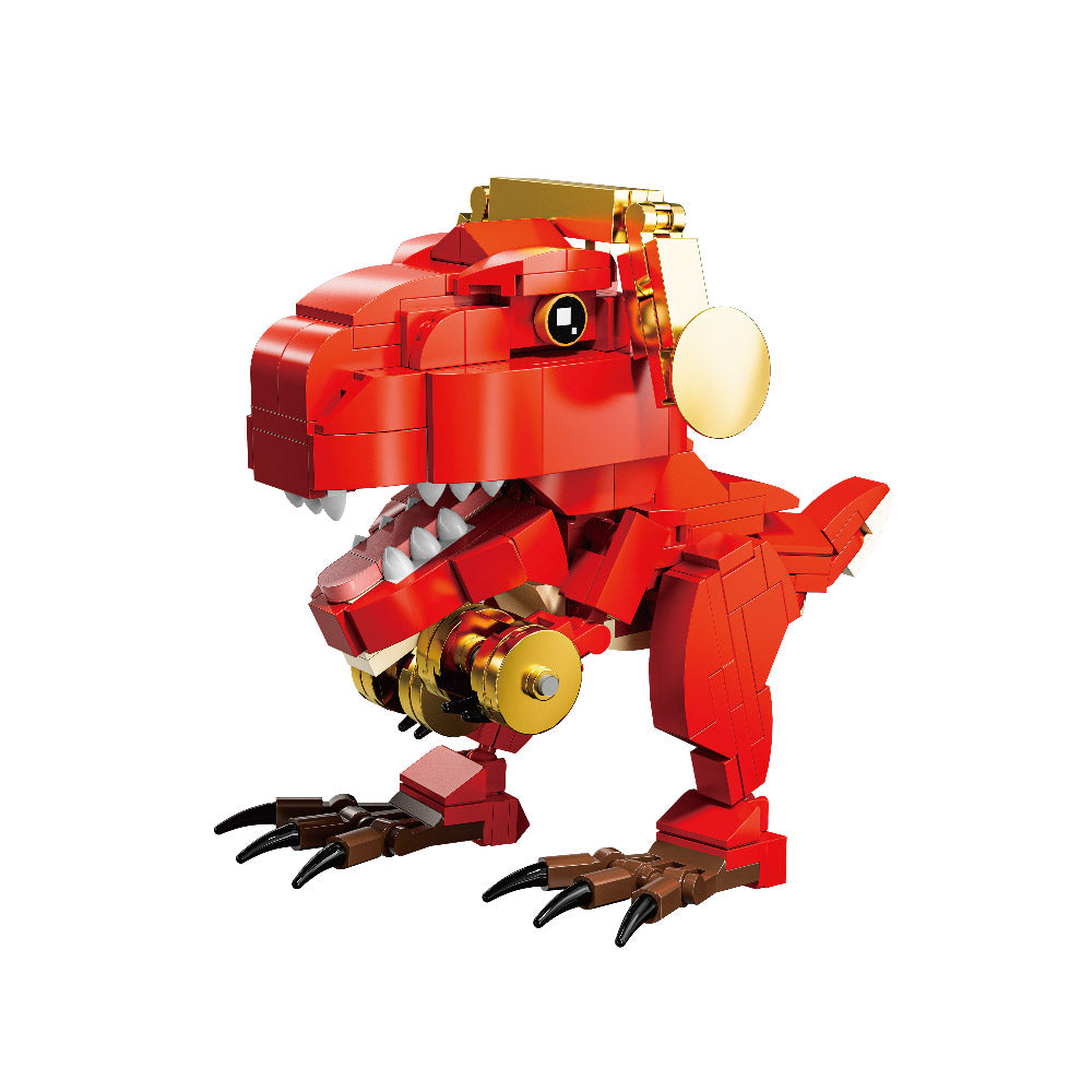 Okiedog Dino Block - Mainan Balok Susun Brick Block Anak DIY