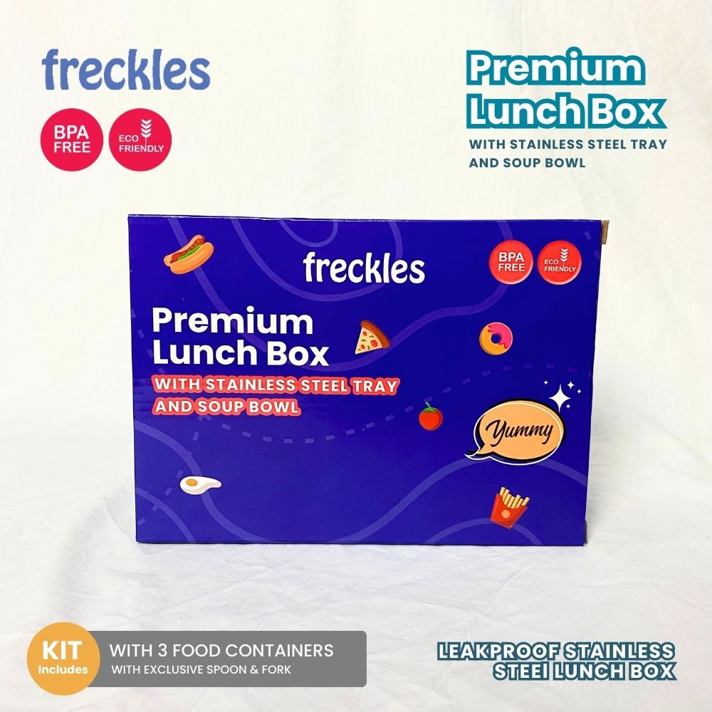 Freckles Stainless Steel Lunch Box
