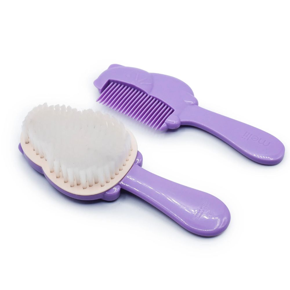 Melii Baby Brush + Comb Set - Sisir Rambut Bayi Anak