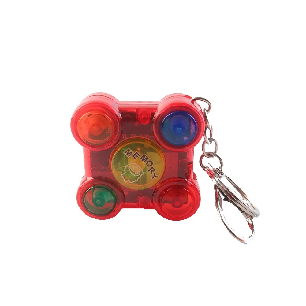 Okiedog Hit Me!!! Memory Game Transparent Edition (Assorted Color) Fidget Toys with Light and Sound
