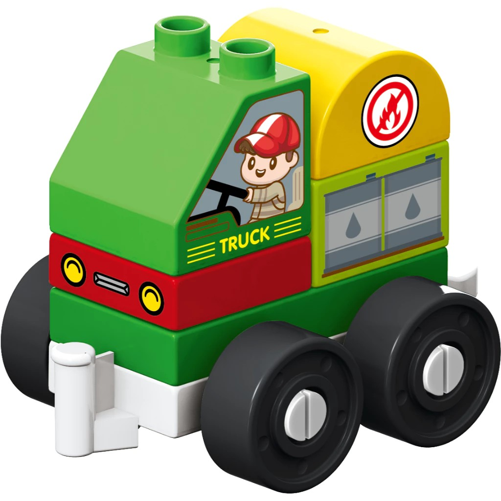 Okiedog Brix Racing Car 13pcs - Mainan DIY Balok Susun Puzzle - Mainan Bongkar Pasang Anak Murah