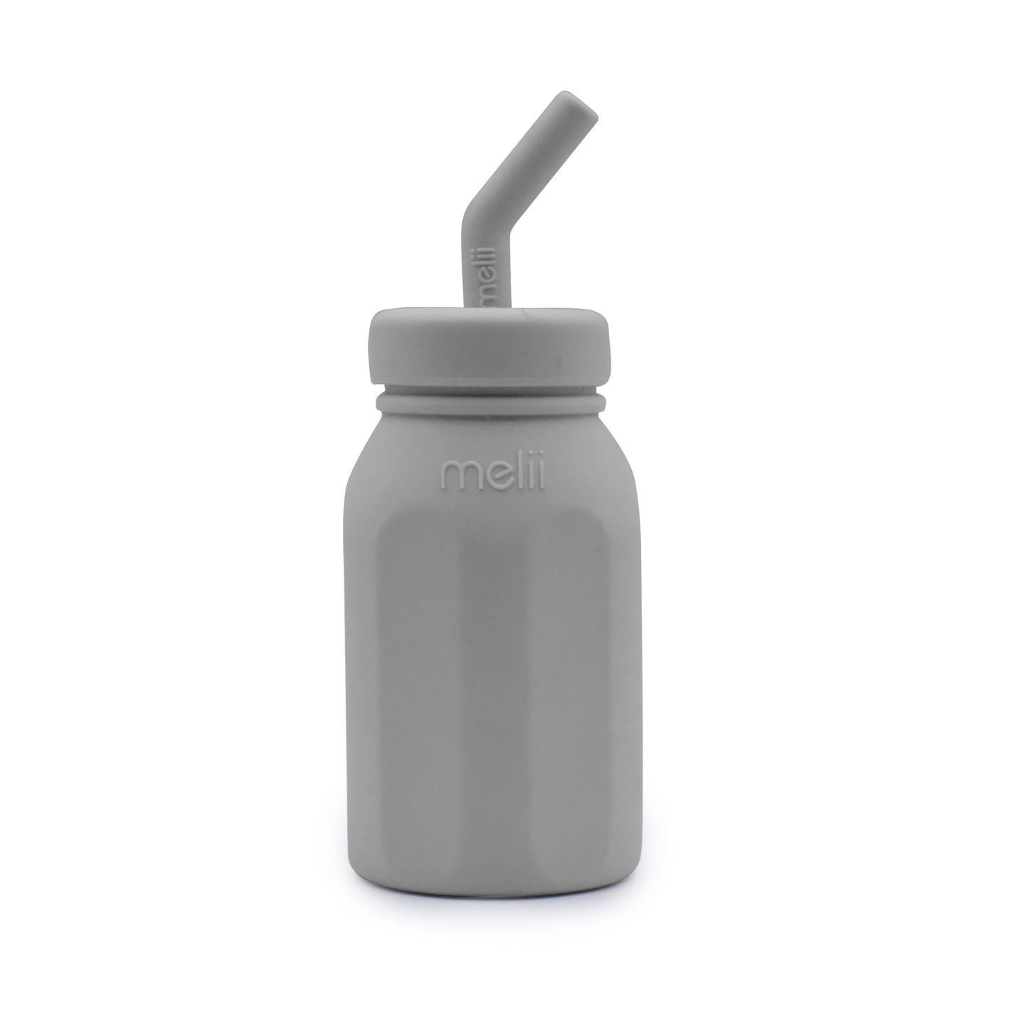 Melii Baby Silicone Straw Bottle - Botol minum sedotan silikon