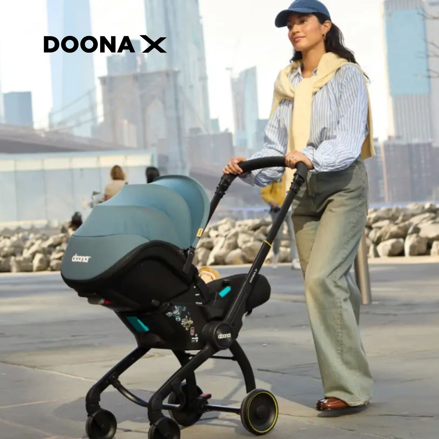 Doona X 2in1 Car Seat and Stroller - Kereta Dorong Bayi Premium & Nyaman