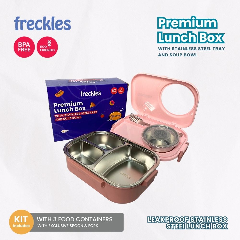 Freckles Stainless Steel Lunch Box