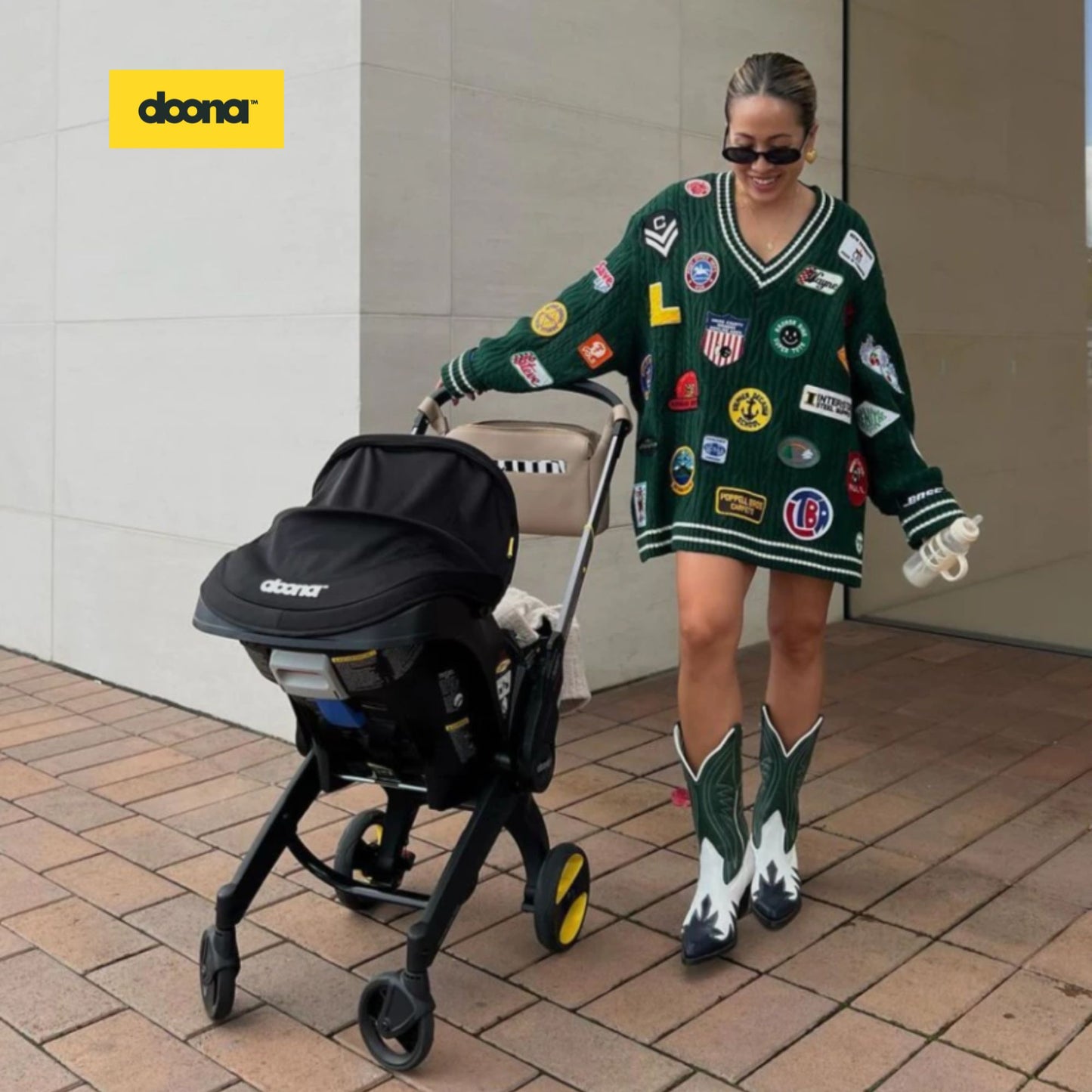 Doona 2in1 Car Seat & Stroller - Kereta Dorong Bayi Praktis, Nyaman & Aman