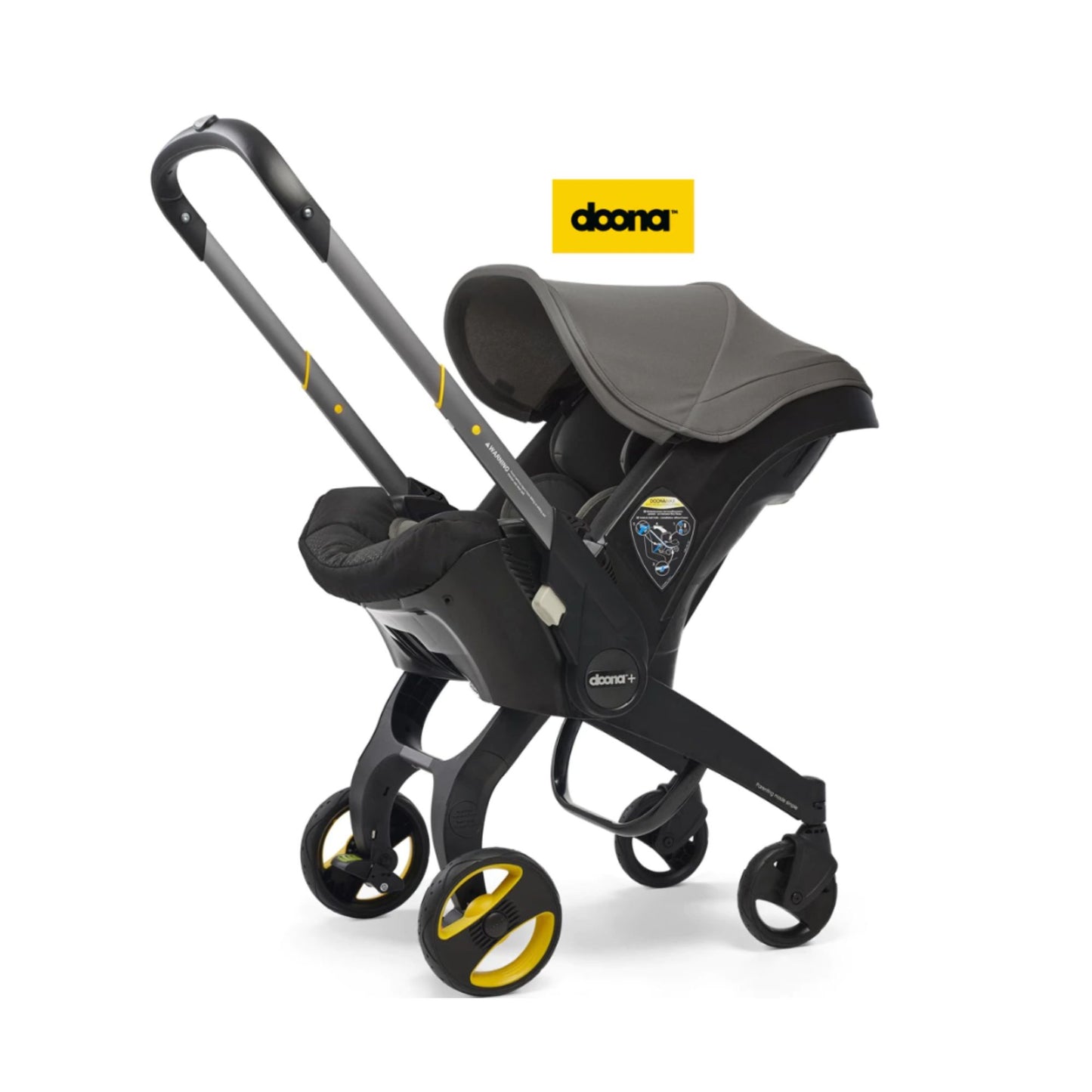 Doona 2in1 Car Seat & Stroller - Kereta Dorong Bayi Praktis, Nyaman & Aman