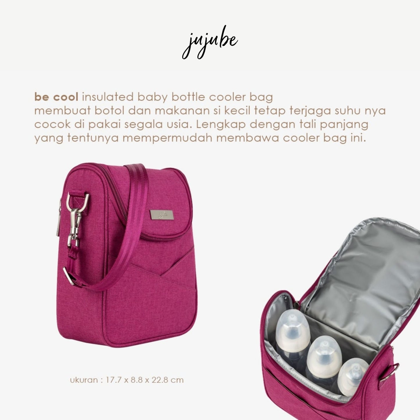 Jujube Be Cool - Cooler Bag / Tas Penyimpanan Asi