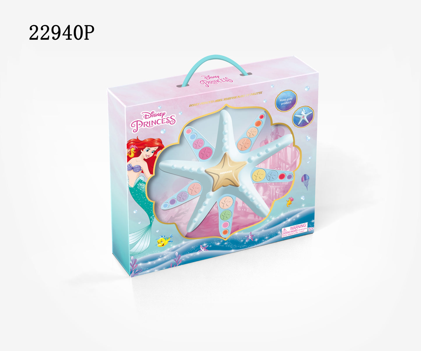 Disney Ariel Princess Series Starfish Safe Makeup Case