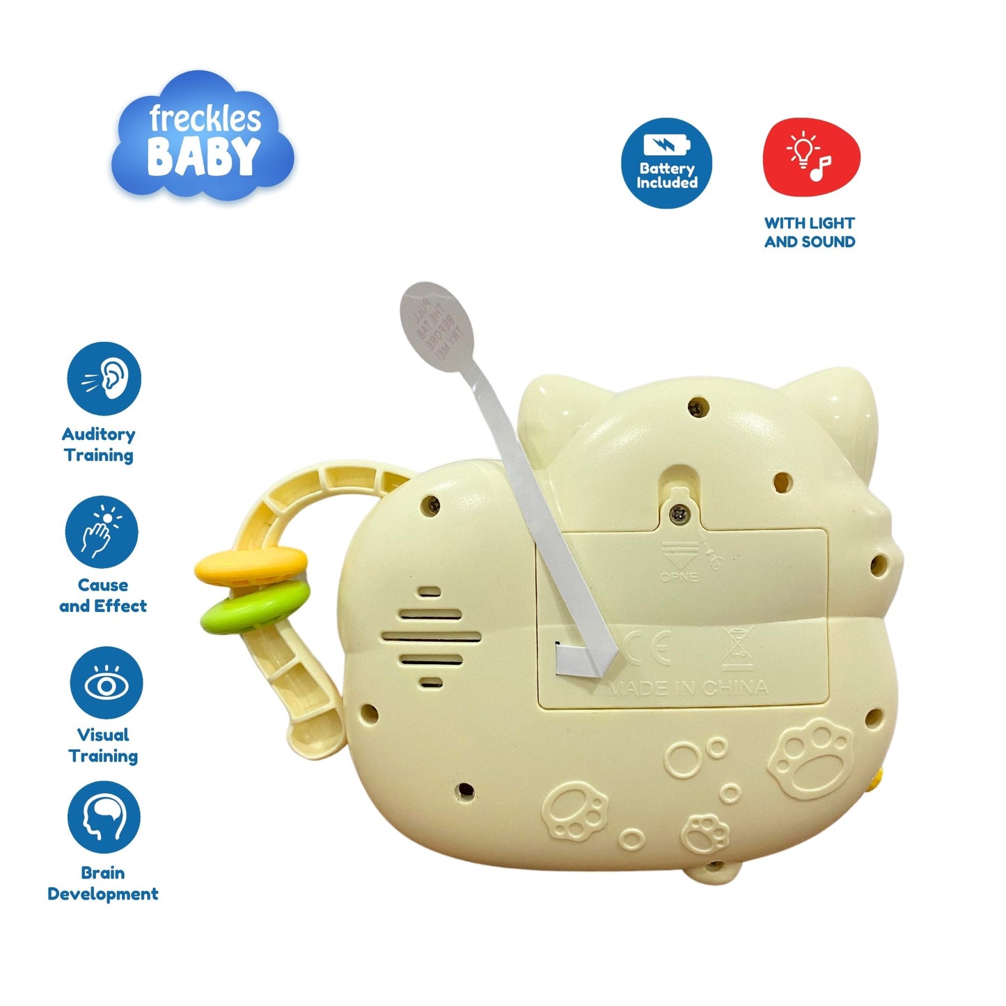 Freckles Baby Animal Piano with L&S