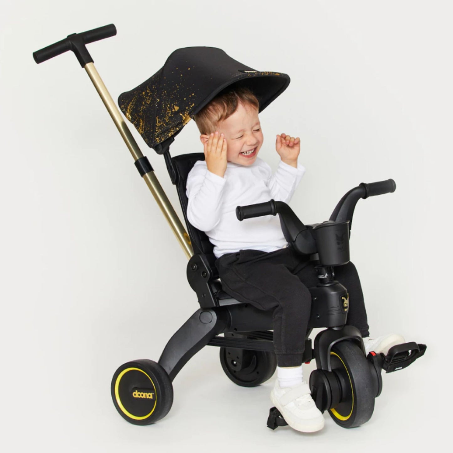 Doona Liki Trike Gold Limited Edition - Sepeda Dorong Roda Tiga - Stroller Anak