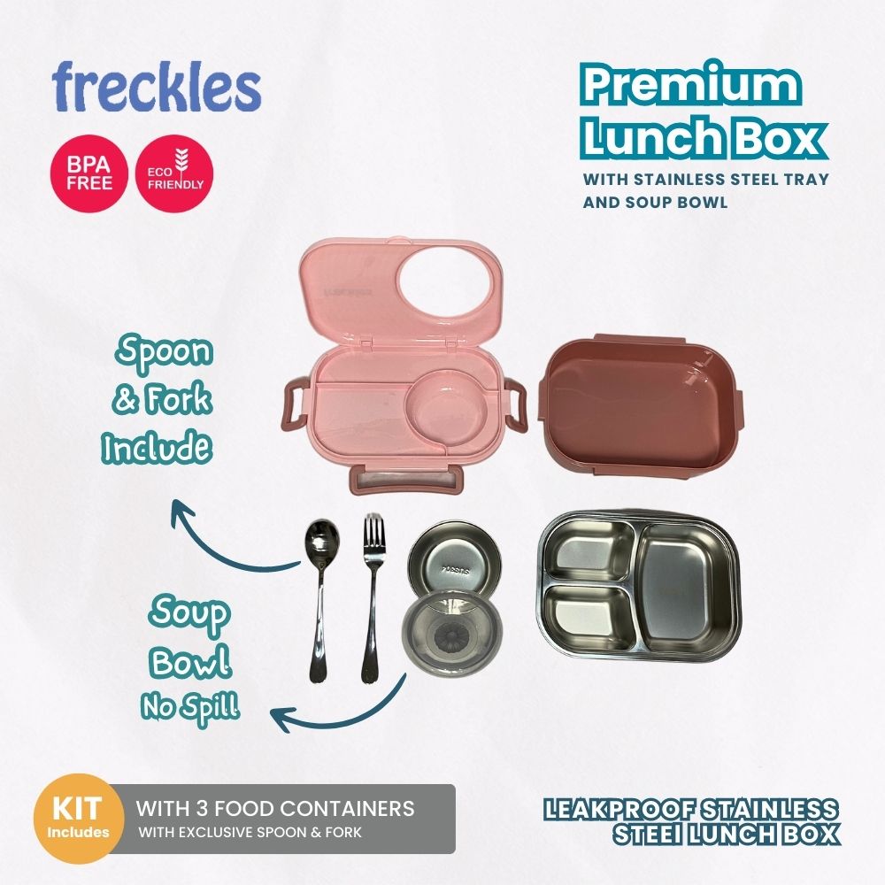 Freckles Stainless Steel Lunch Box