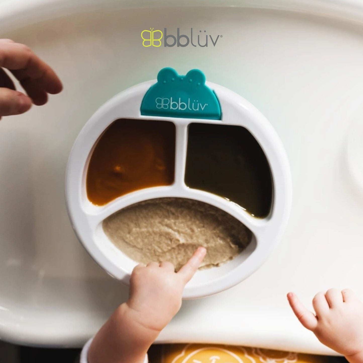 Bbluv Plato Warm Feeding Plate - Mangkuk Penahan Suhu Makanan