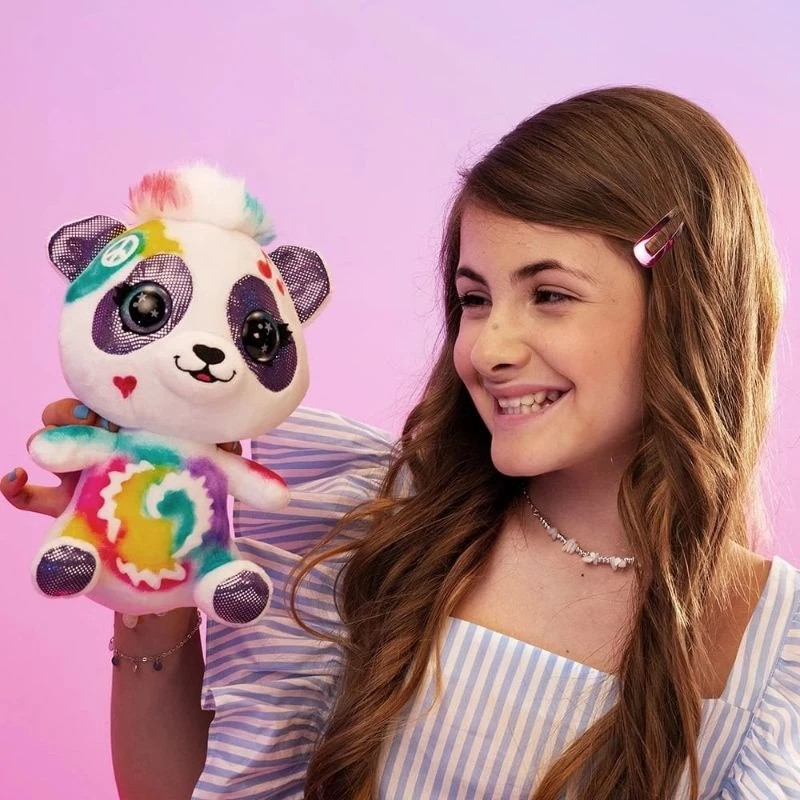 Canal Toys Airbrush Plush Panda - Mainan Edukasi Anak Mewarnai Boneka Panda