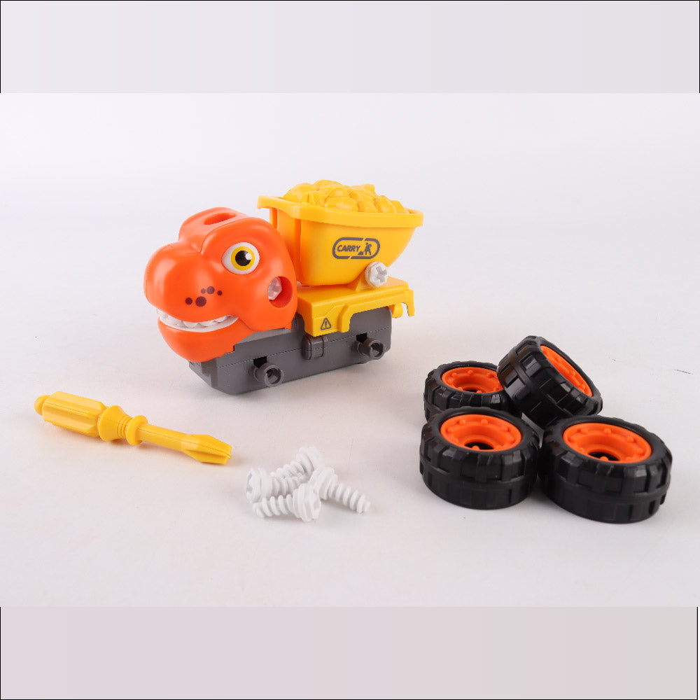 Okiedog Mini DIY Dino Truck - Mainan Bongkar Pasang Edukasi Anak