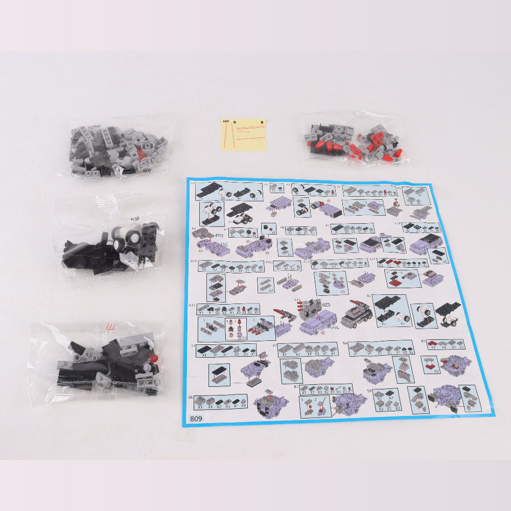 Okiedog Transformer Block - Mainan Anak Bricks Balok DIY