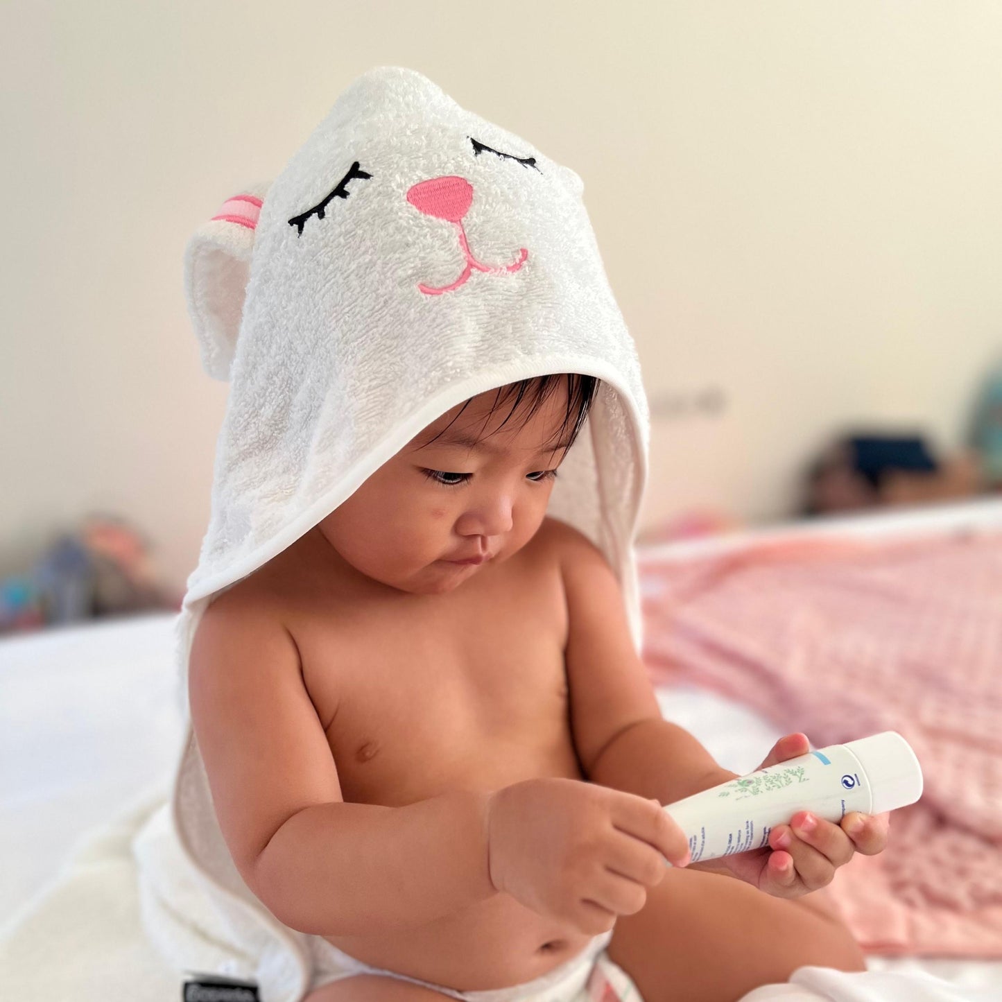 Freckles Bamboo Hooded Towel