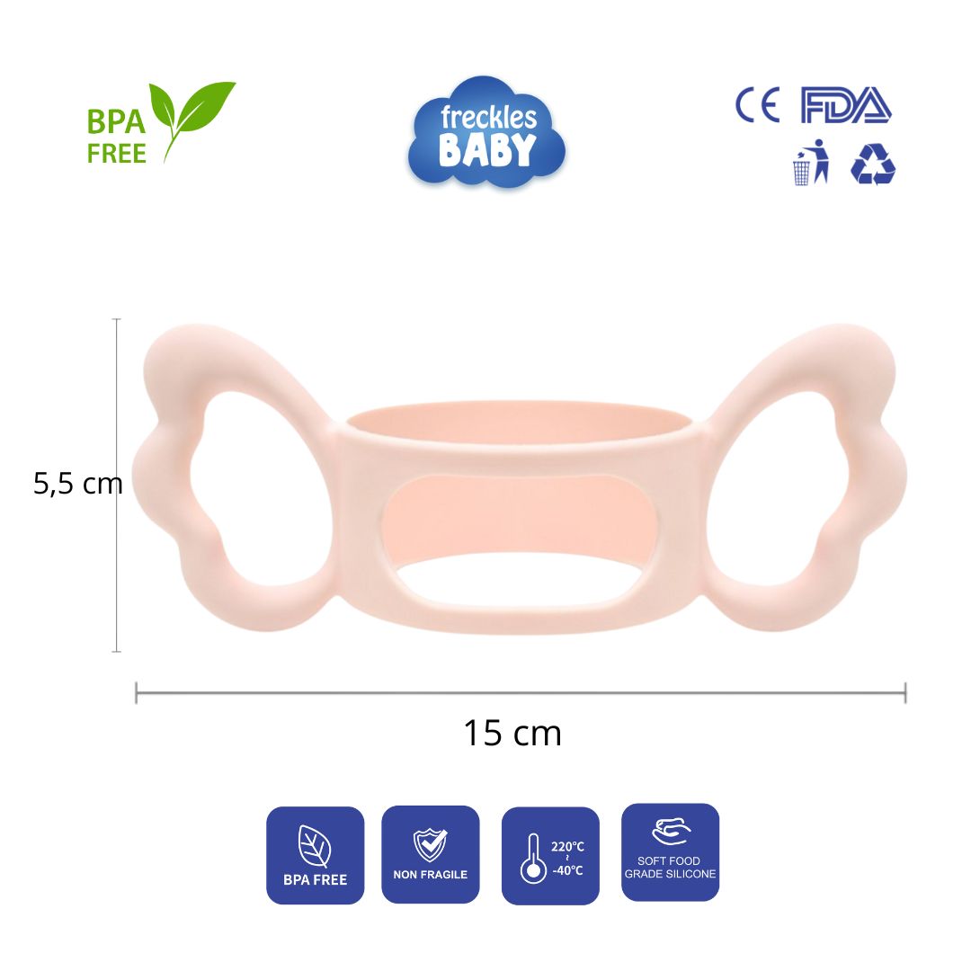 Freckles Silicone Bottle Handle - Gagang Silicon Botol Minum Susu Anak