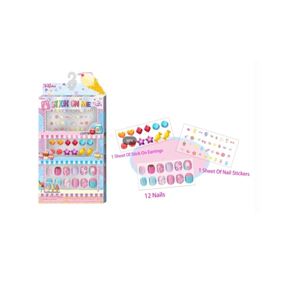 Tokidas Body Art Collection - Set Tato Mainan Aksesoris Anak