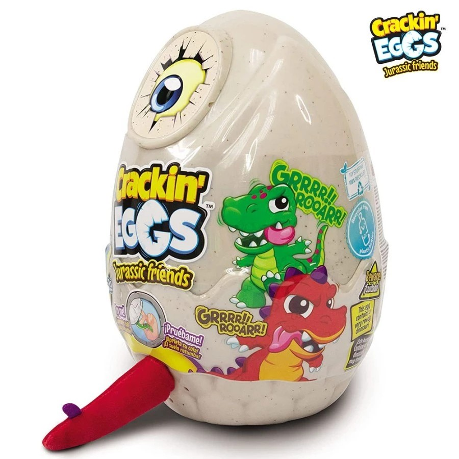 Crackin Eggs Jurrasic Friends Dino - Mainan Telur Boneka Karakter Dinosaurus