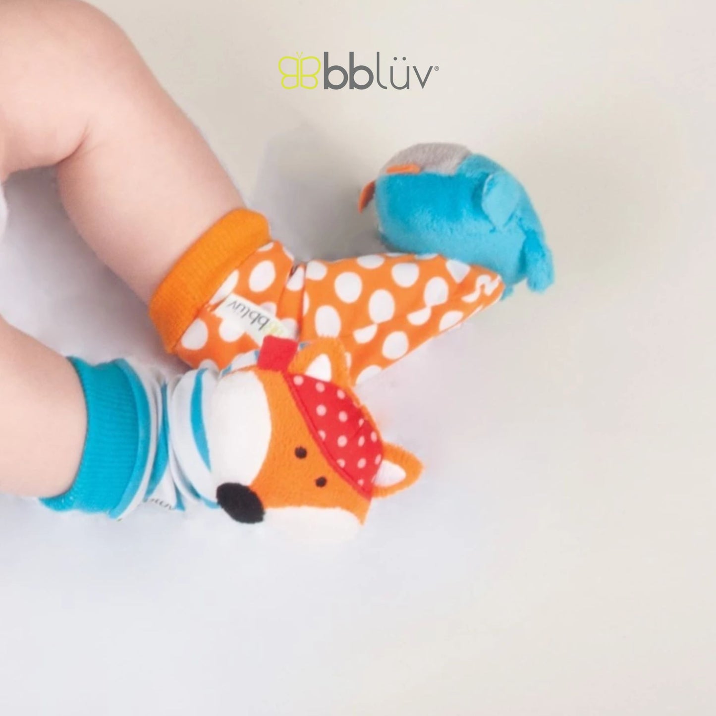 BBLUV Duo Rattle Baby Socks - Kaos Kaki dan Mainan Bayi