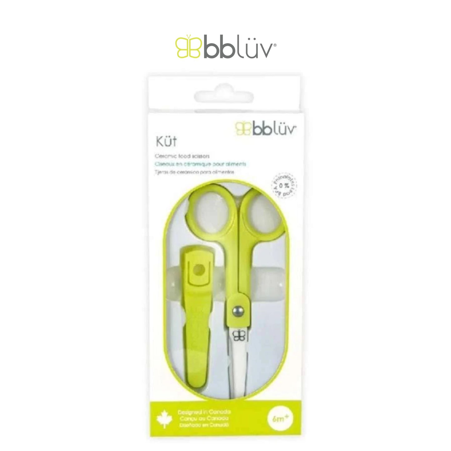 Bbluv Kut Ceramic Food Scissors - Gunting Makanan Anak