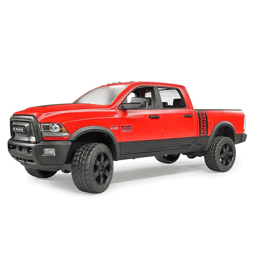 Bruder 2500 RAM 2500 Power Wagon 2 Cabin - Mainan Miniatur Mobil Pick Up
