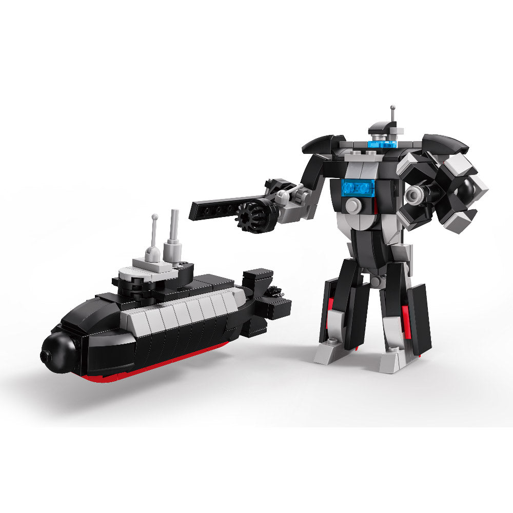 Okiedog Transformer Block - Mainan Anak Bricks Balok DIY