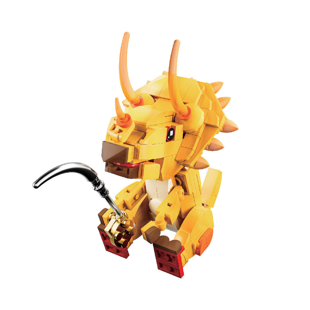 Okiedog Dino Block - Mainan Balok Susun Brick Block Anak DIY