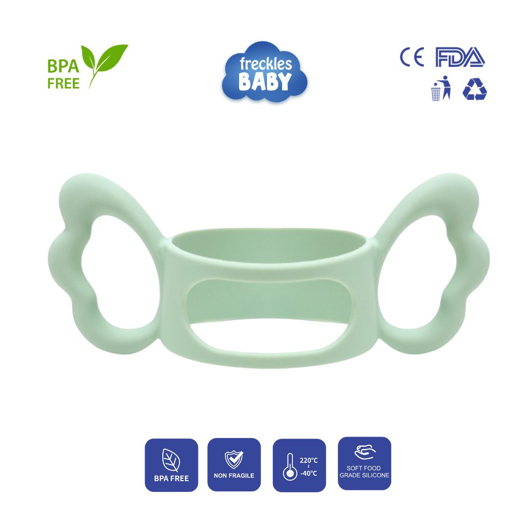 Freckles Silicone Bottle Handle - Gagang Silicon Botol Minum Susu Anak