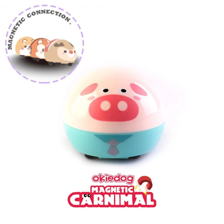 Okiedog Magnetic Carnimal - Mainan Magnet Edukasi Anak
