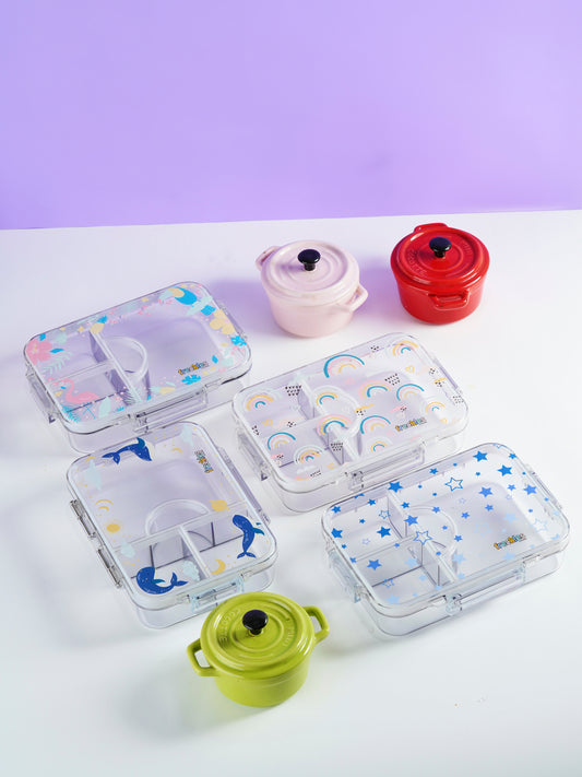 Freckles Clear Lunch Box