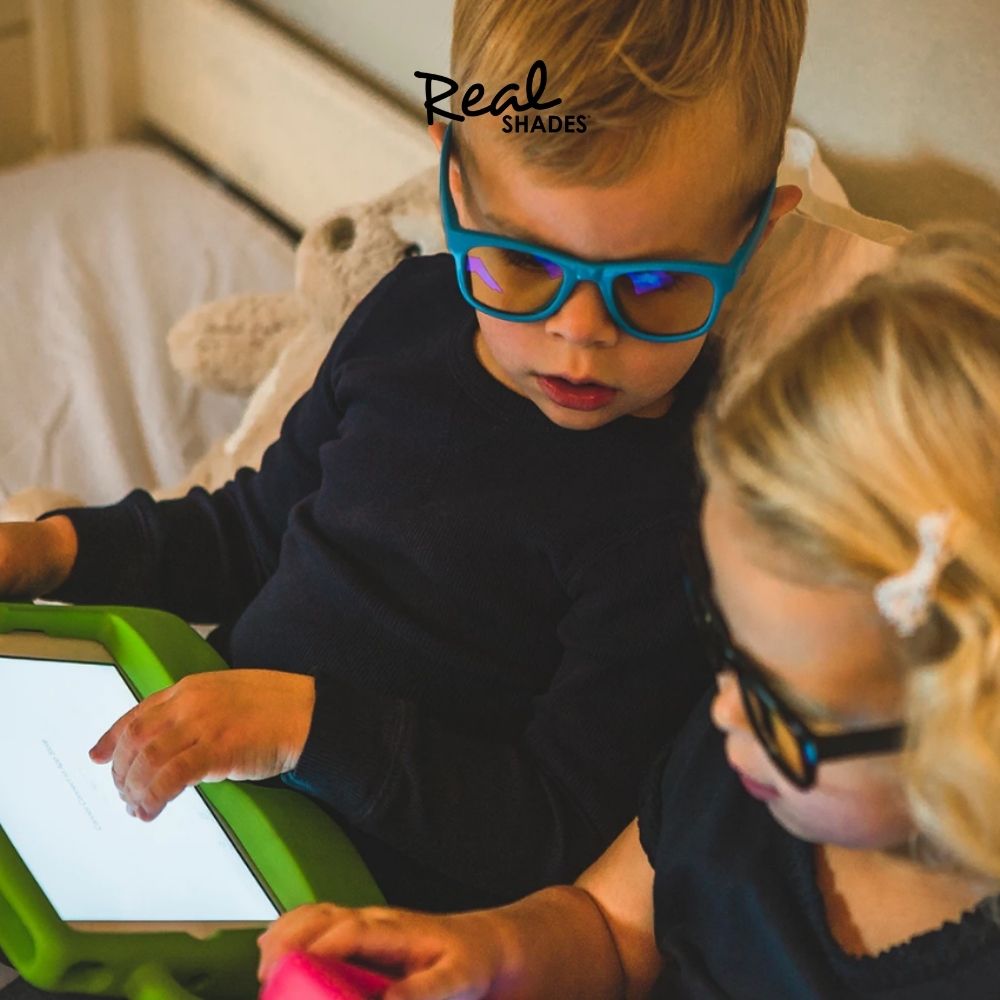 Real Shades Screen Shades Classic - Kacamata Anti Radiasi Layar Hp TV Pc Untuk Anak Dan Dewasa