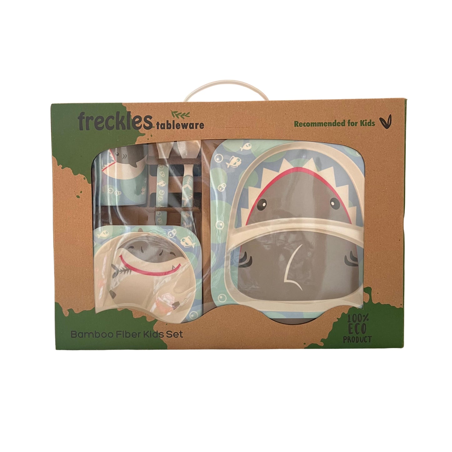 Freckles Bamboo Tableware Feeding Set 5in1