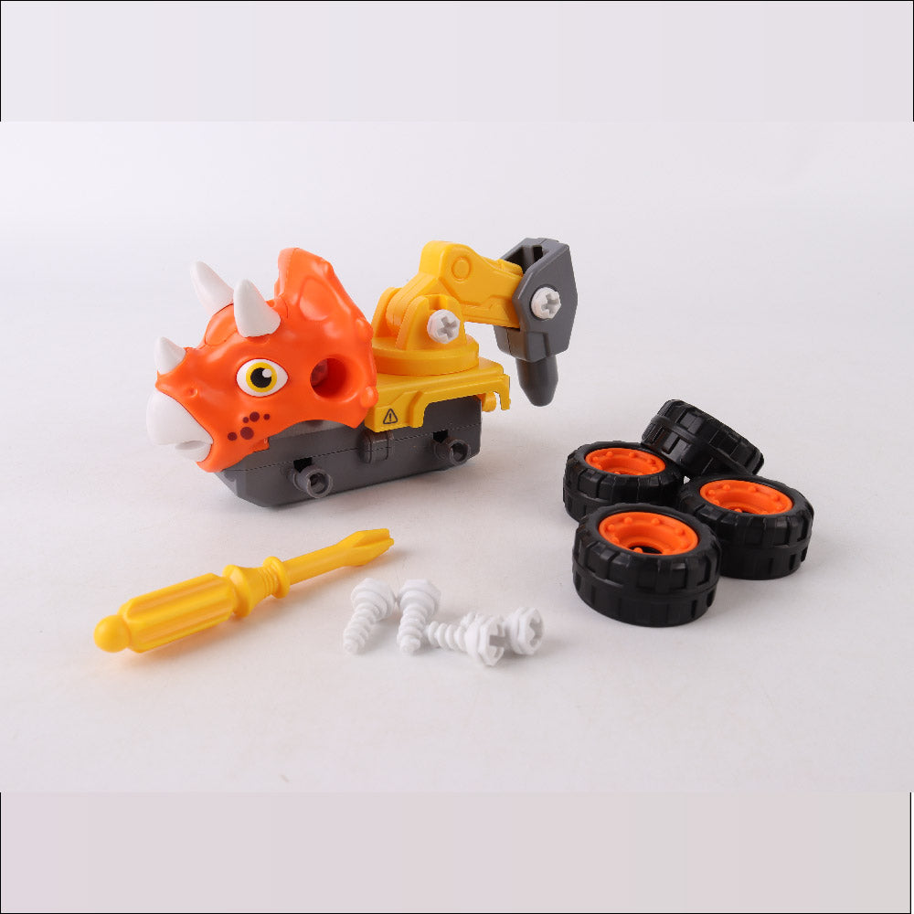 Okiedog Mini DIY Dino Truck - Mainan Bongkar Pasang Edukasi Anak